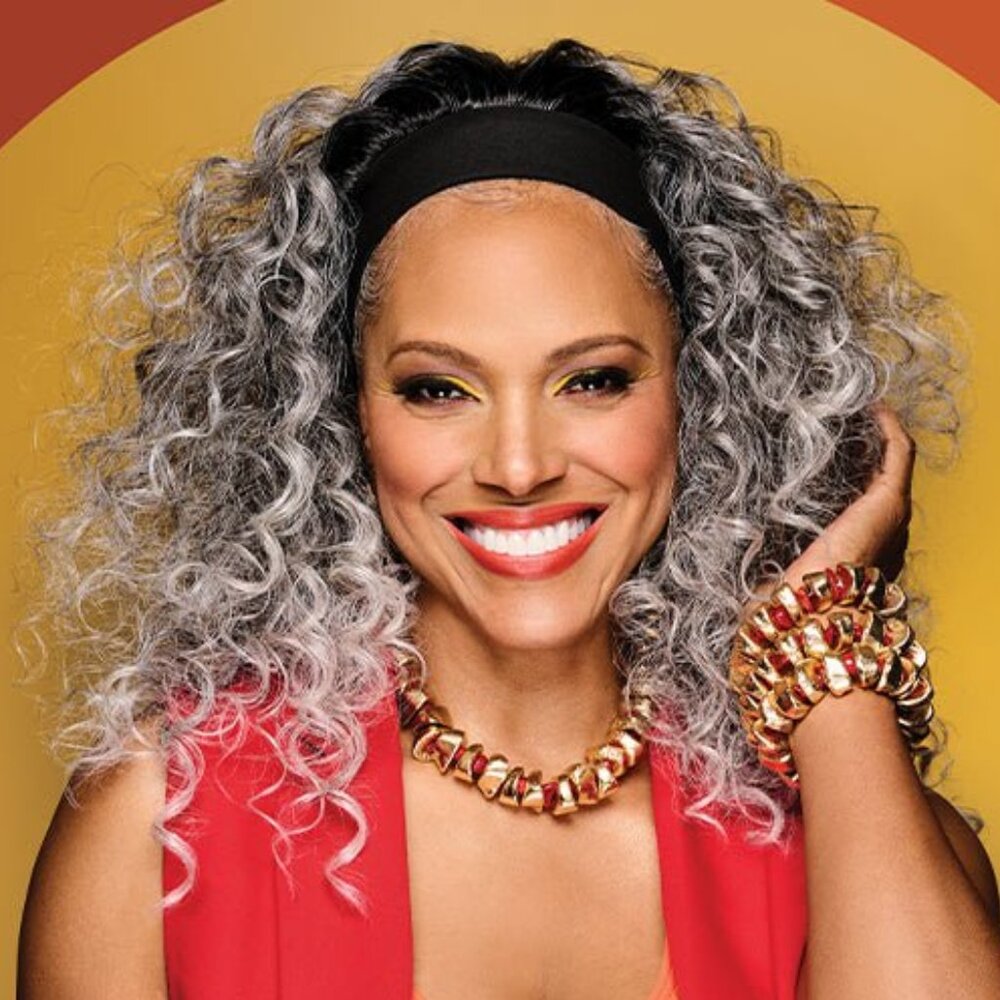 KIM KIMBLE 26" CURLED HEADBAND in MC25/88SS Honey